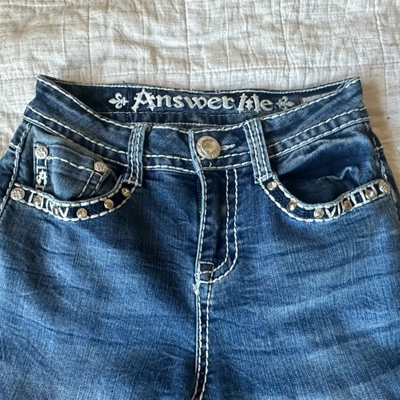 Answer Me Bootcut Jeans - Picture 5 of 6
